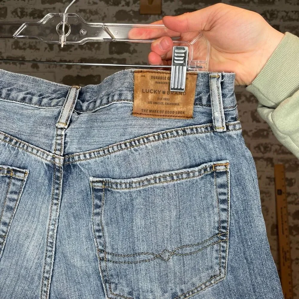Lucky brand | 181 denim relaxed straight diy denim shorts